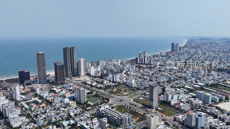 越南岘港 城市大景