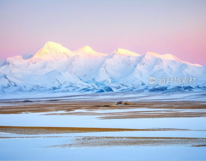 高山雪地