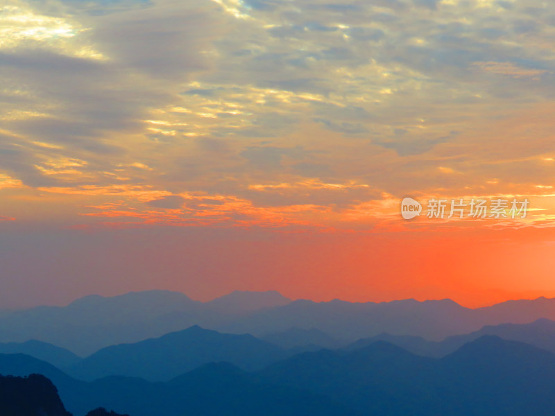 中国安徽黄山旅游风光