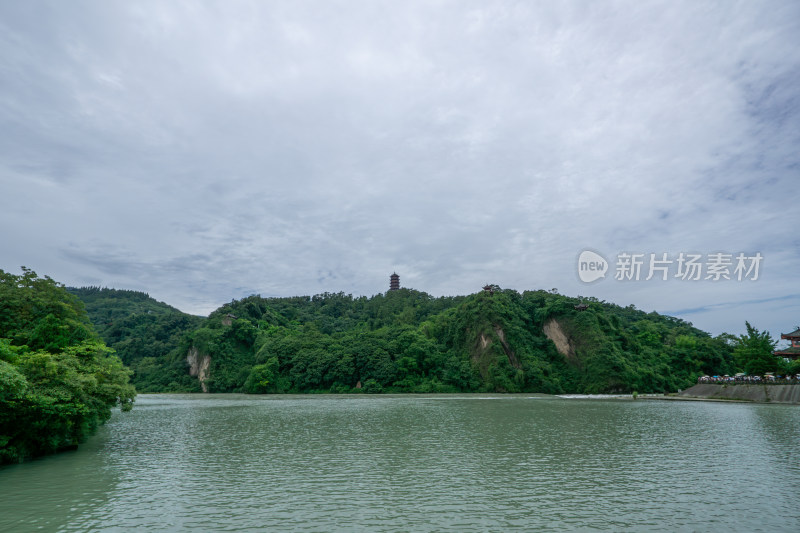 都江堰景区的景观