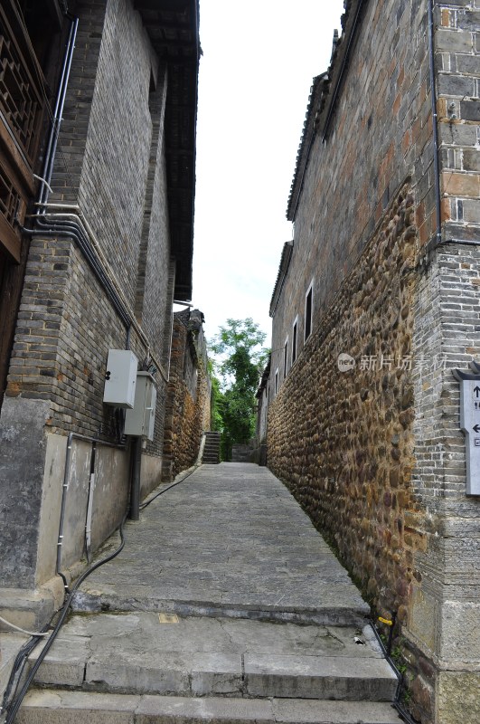 风景名胜  古城街道 湘西边城