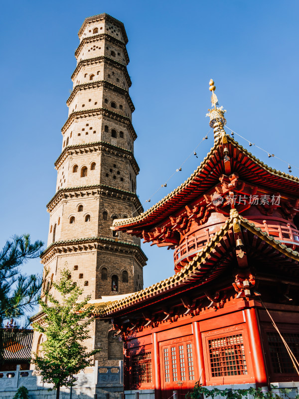 晋城文笔峰禅寺文笔峰塔