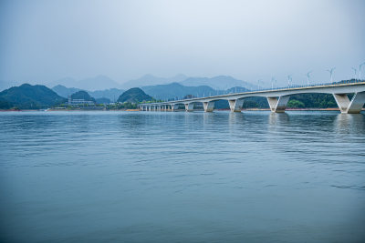 安徽新安江十里画廊风景