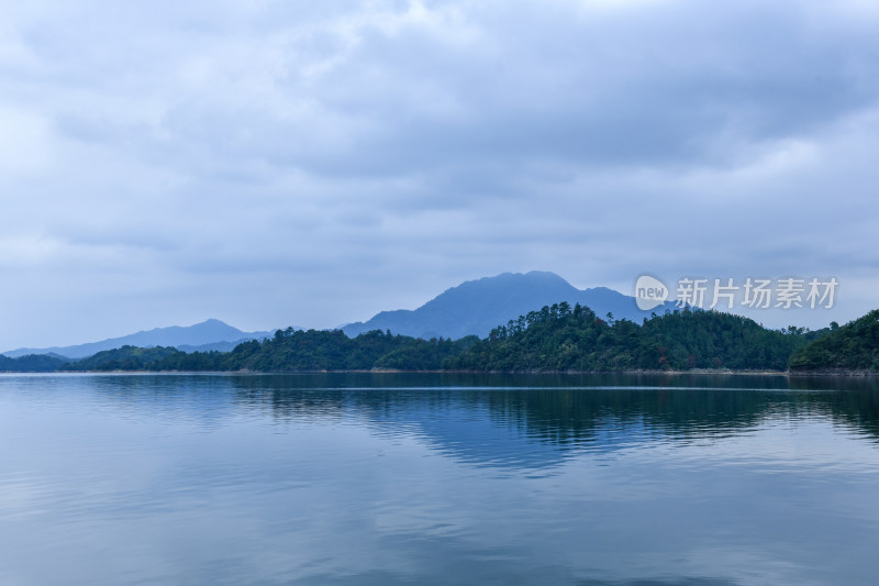 千岛湖水墨山水实拍