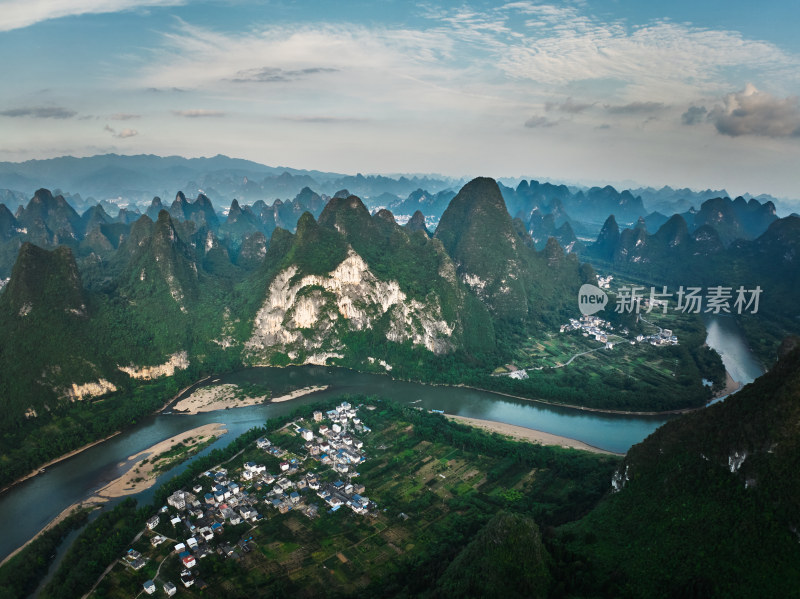 桂林漓江山水风光