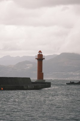 小樽海港与导航灯塔