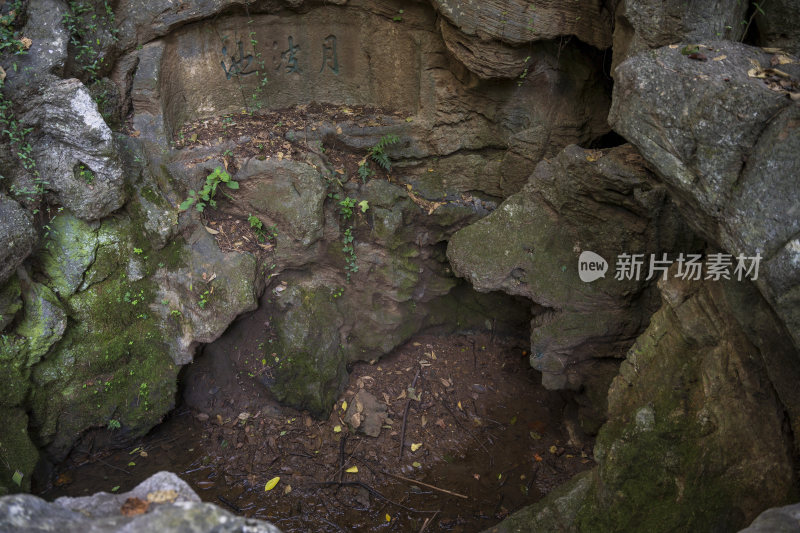 杭州吴山风景区月波池