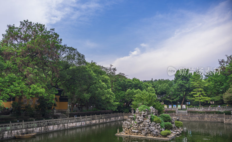 杭州西湖净慈寺建筑风景