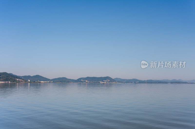 浙江宁波东钱湖景区风光