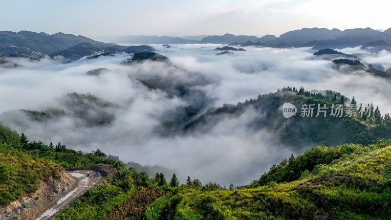 重庆酉阳：“睡佛”下的风景（二）