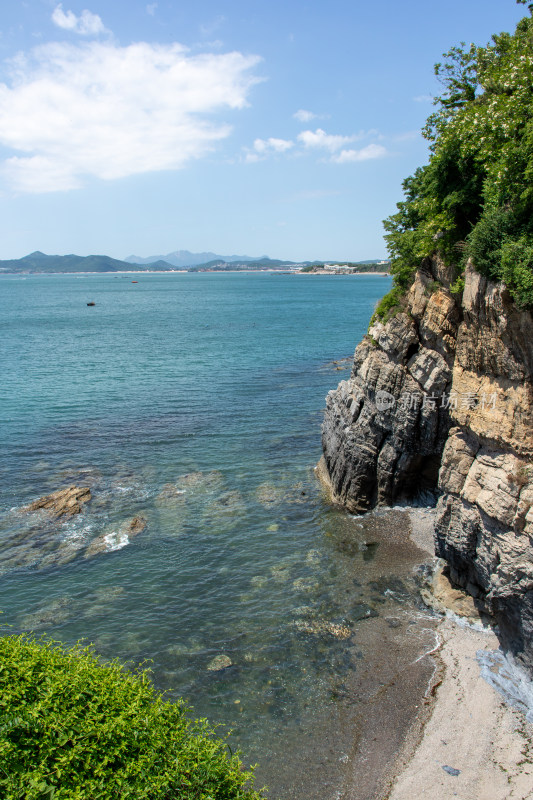 大连金石滩滨海国家地质公园海岸风光