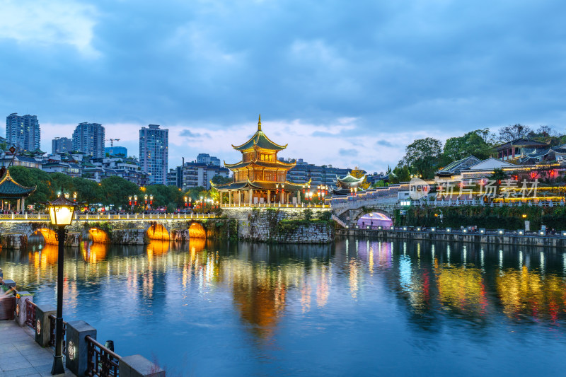 贵阳甲秀楼夜景