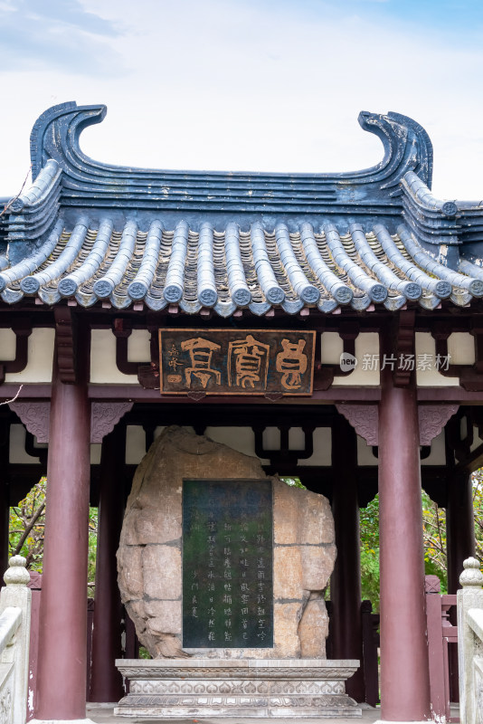 江苏镇江市焦山风景区建筑风景