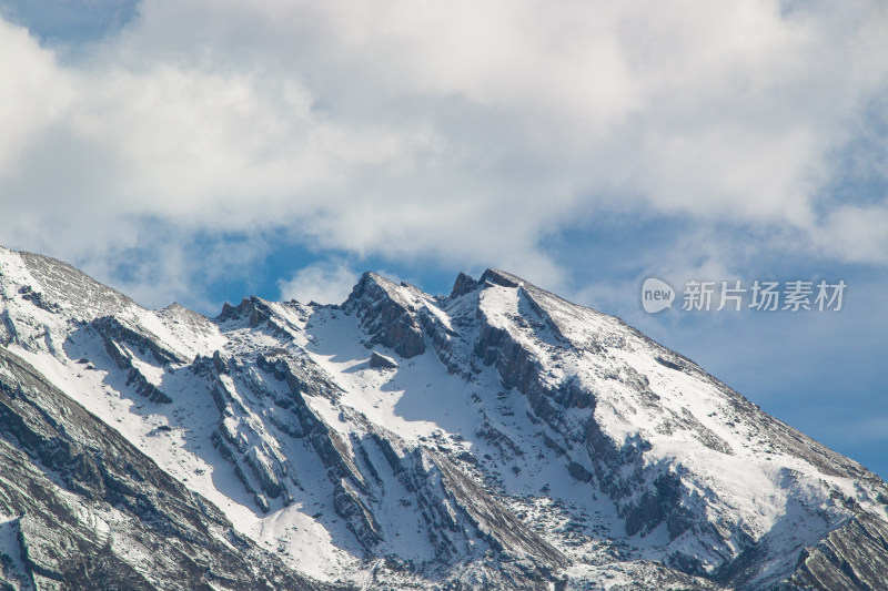 川西雪山特写