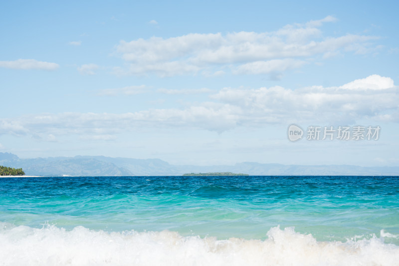 海滩沙滩海岸线