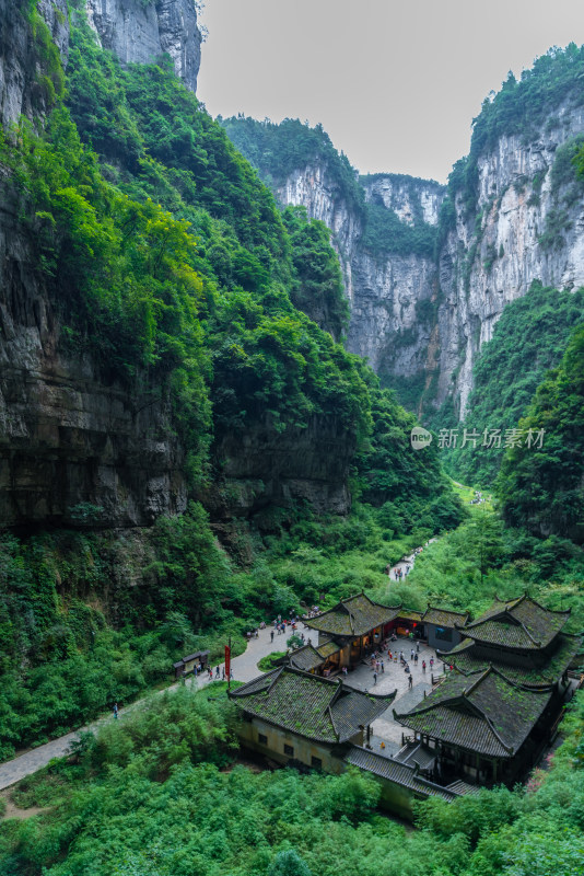 重庆武隆天坑天生三桥