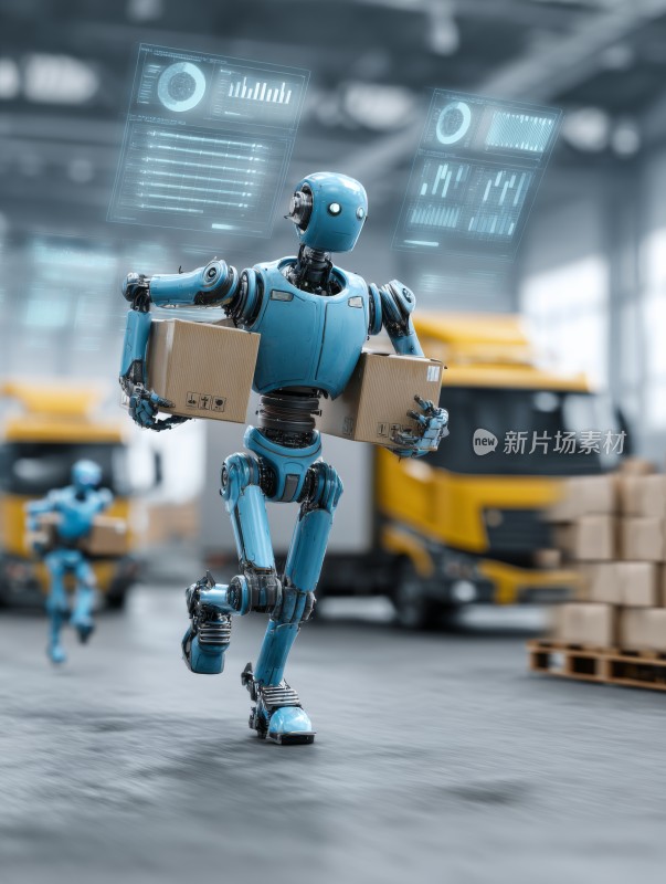 物流仓储的智能机器人