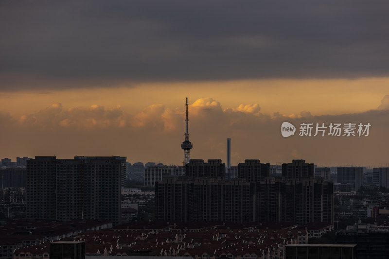 上海嘉定老城电视信号塔
