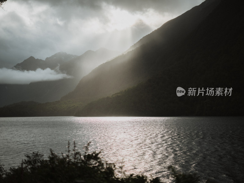 新西兰湖泊 米佛峡湾Milford Sound