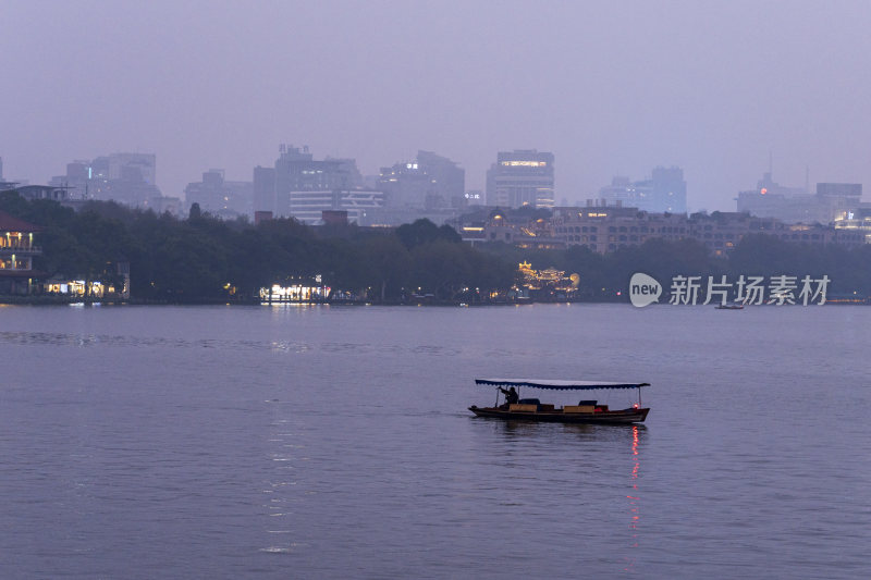 杭州西湖白堤风景