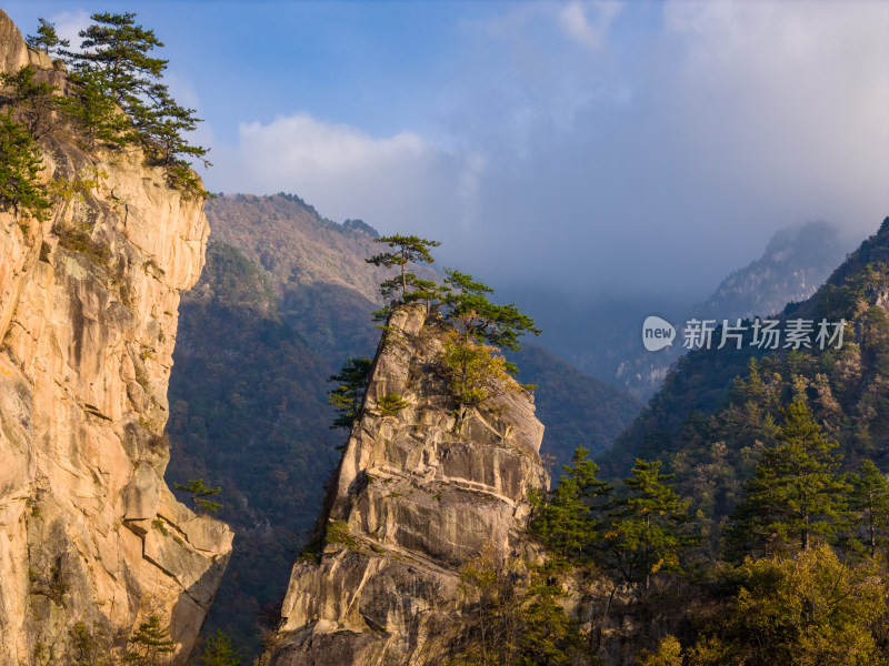 南阳老界岭秋景风光