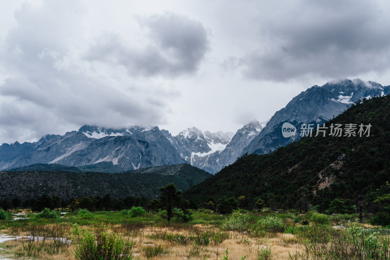 丽江玉龙雪山干河坝