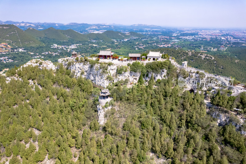 青州云门山5A景区航拍图