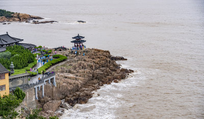 浙江普陀山不肯去观音院