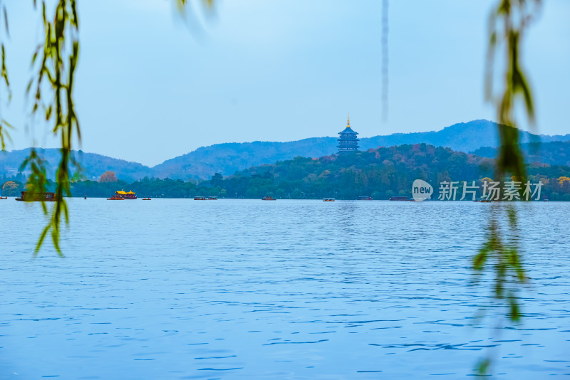 浙江杭州西湖风景名胜区秋景