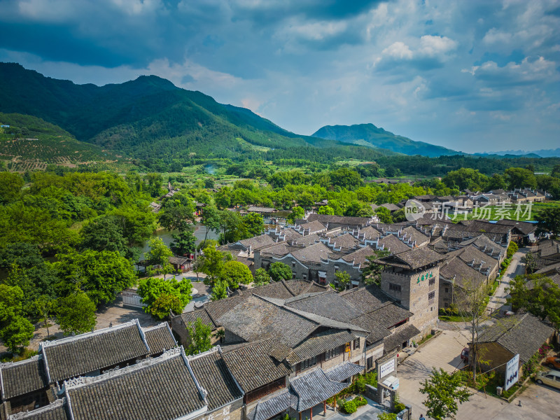 桂林自然风光4A景区东漓古村