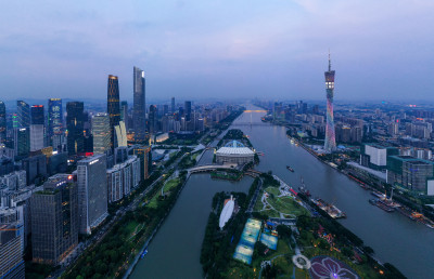 广州城市夜景