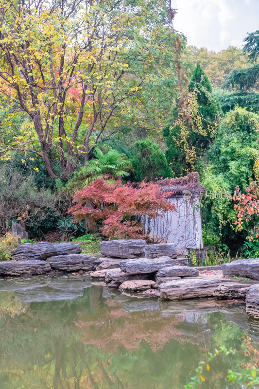 南京钟山风景名胜区明孝陵园林风景