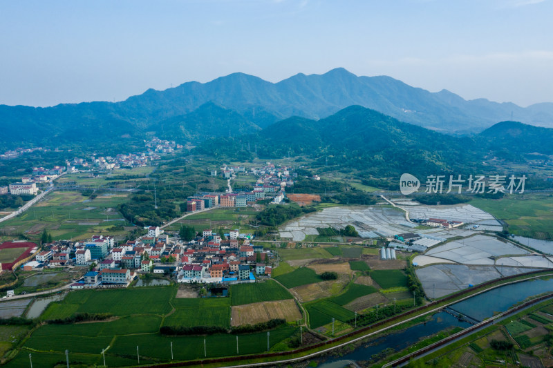 浙江绍兴诸暨乡村风光