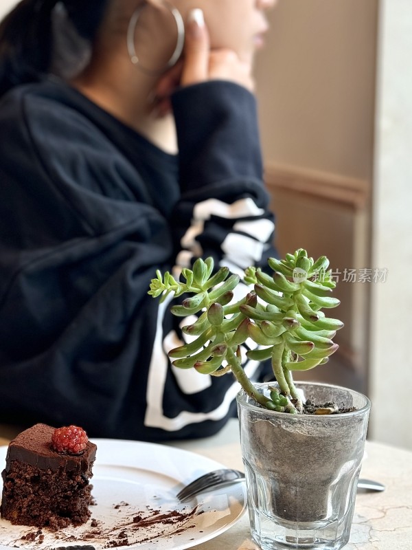 下午茶 - 蛋糕 - 绿植