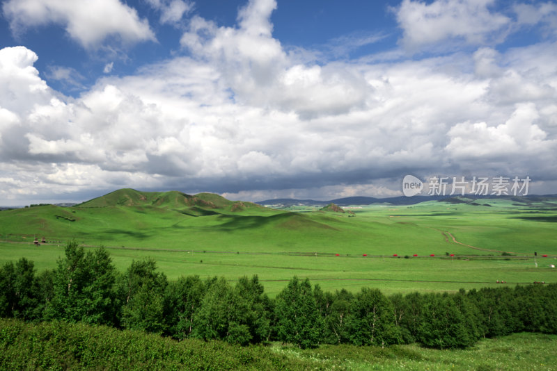 乌兰布统草原风景