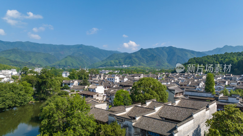 安徽水墨宏村古镇-中国画里的乡村