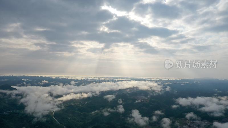 唯美壮观山川大地  云海山峦