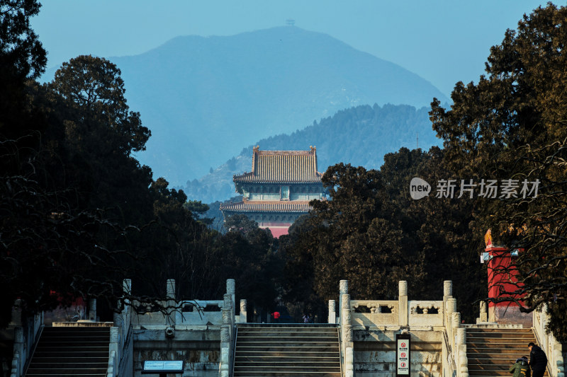 北京十三陵定陵