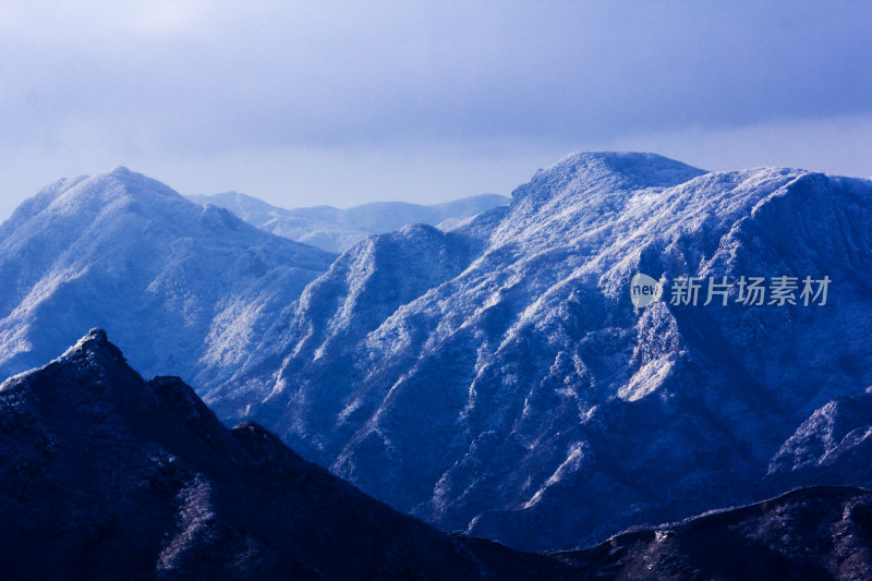 长城雪景