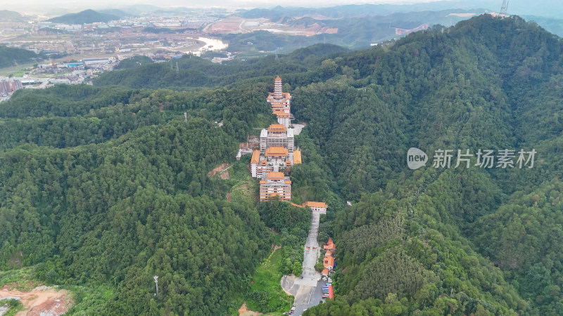 梧州四恩禅寺航拍图