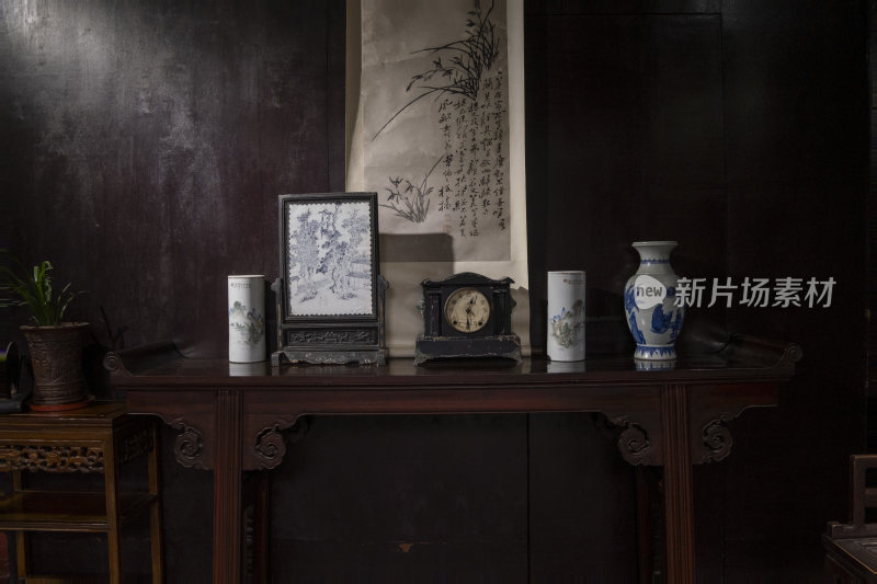 民国中式复古传统客厅陈列