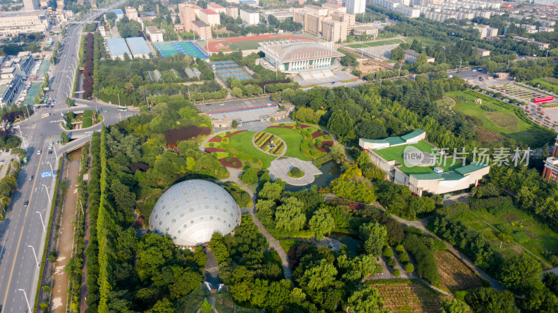 西北农林科技大学博览园航拍