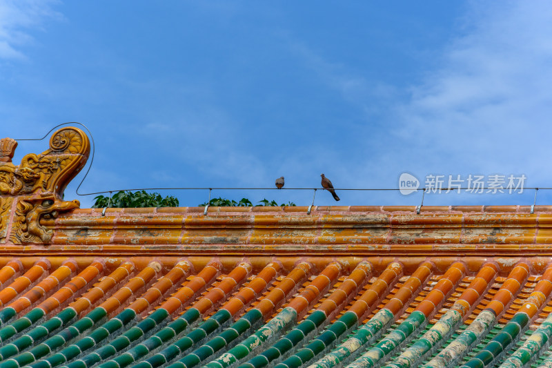 北京西黄寺琉璃瓦_DSC0527