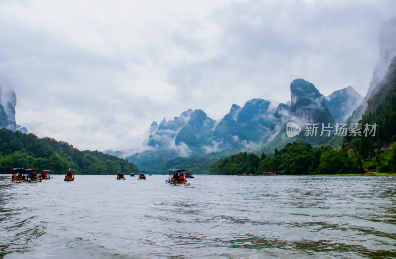 桂林阳朔漓江山水风光