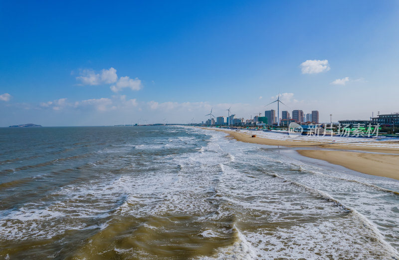 威海那香海海滩风光