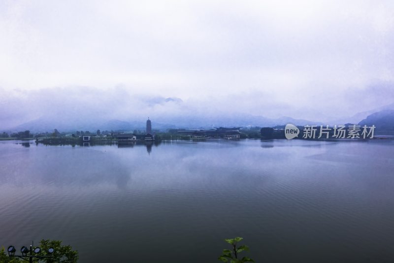 雁栖湖夏季风光