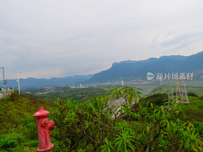 湖北宜昌三峡大坝风景区旅游风光