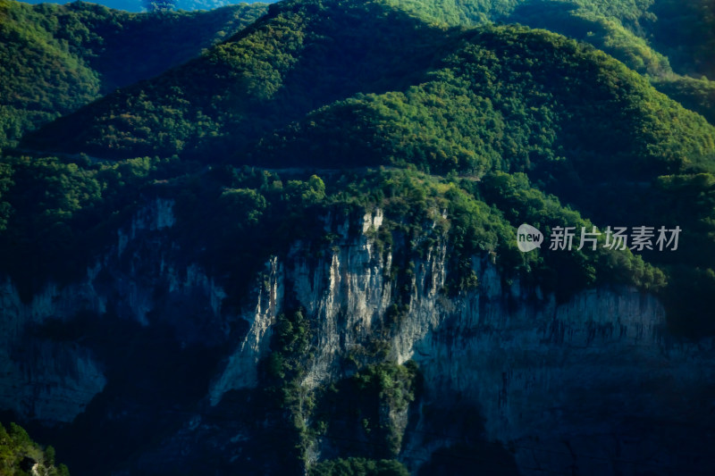 太行山大峡谷的壮丽风光