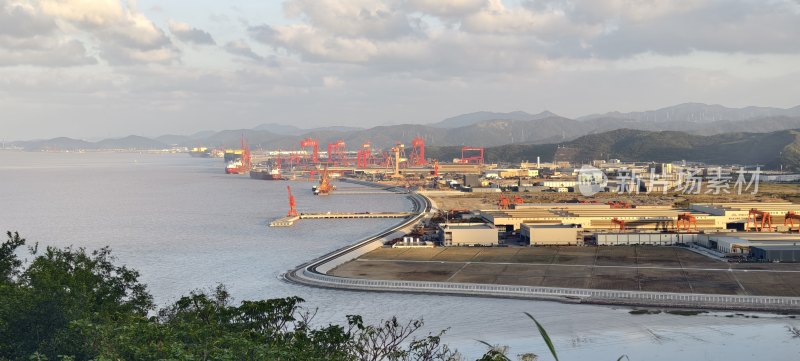 海港码头运输场景