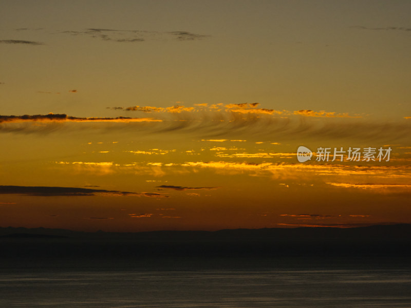 青海湖日出